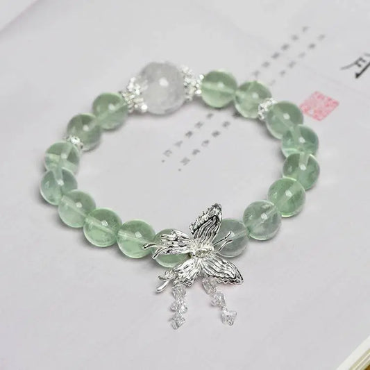 Designed Crystal Jewelry Begonia L