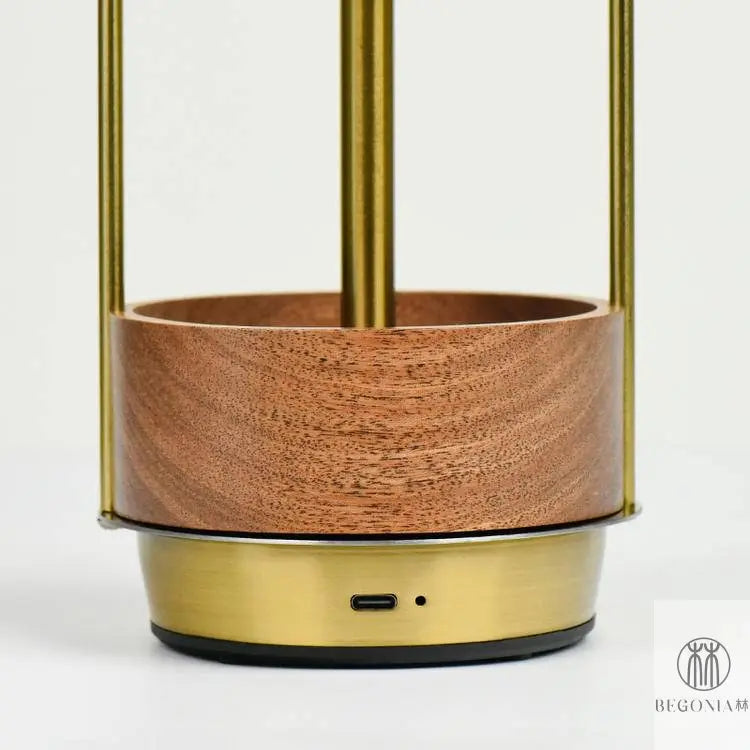 Crystal Lamp - Aromatherapy Glow Bedside Ritual Light - Begonia L