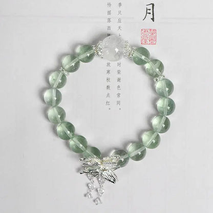 Designed Crystal Jewelry Begonia L