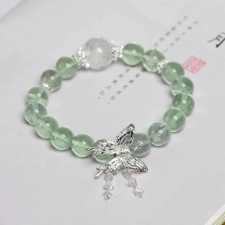 Designed Crystal Jewelry Begonia L