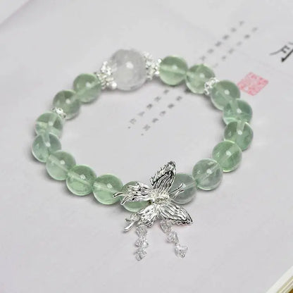 Designed Crystal Jewelry Begonia L