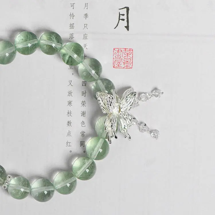 Designed Crystal Jewelry Begonia L