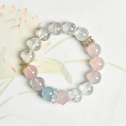 Designed Crystal Jewelry Begonia L