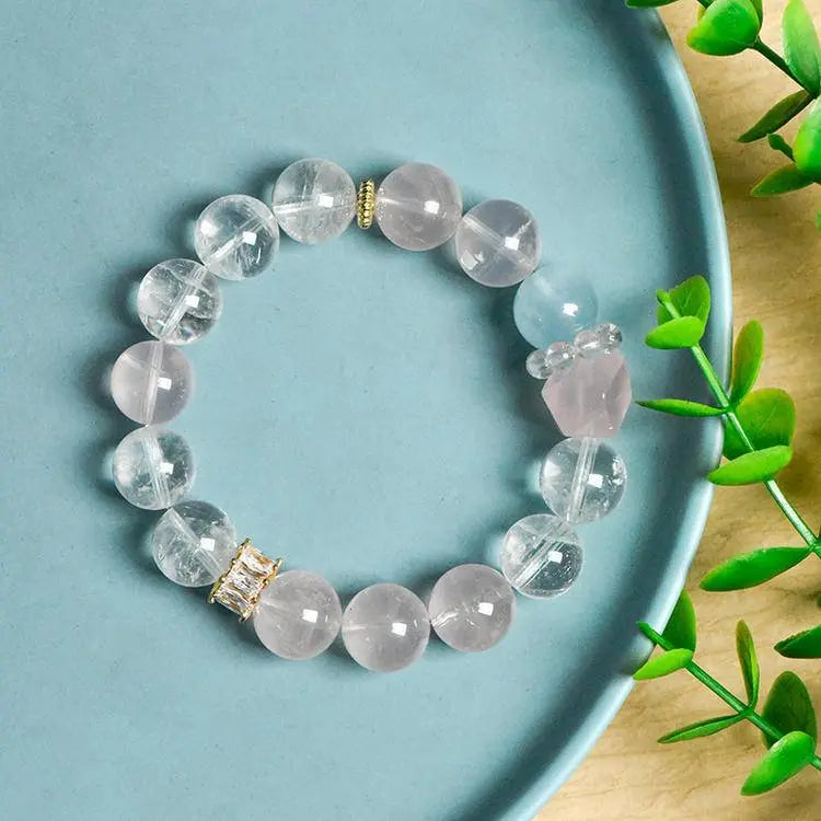 Designed Crystal Jewelry Begonia L