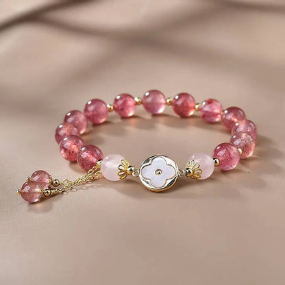Designed Crystal Jewelry Begonia L