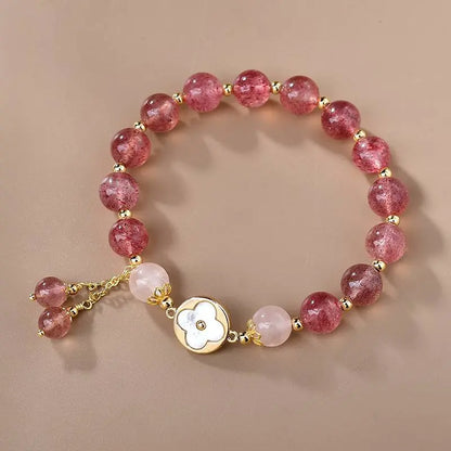 Designed Crystal Jewelry Begonia L