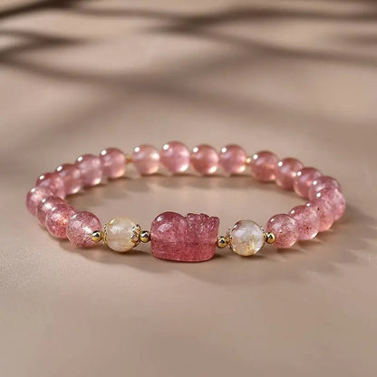 Designed Crystal Jewelry Begonia L