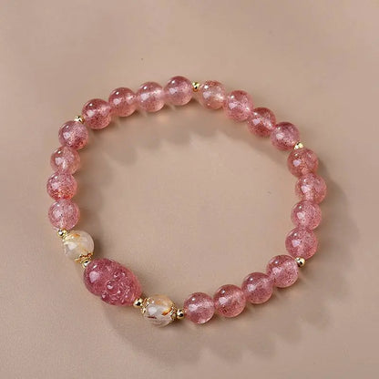 Designed Crystal Jewelry Begonia L