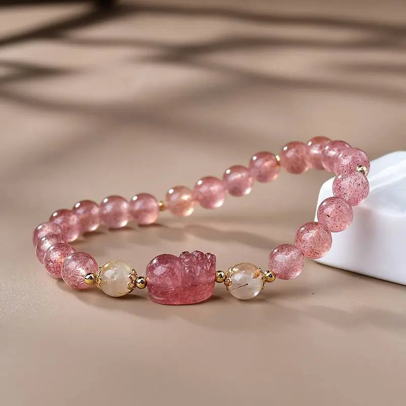 Designed Crystal Jewelry Begonia L