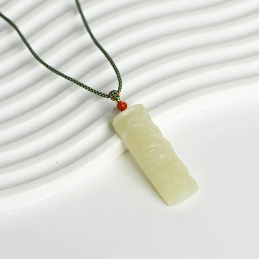 Laylao’s Pick · Hetian Jade Dragon Healing Pendant - Begonia L