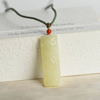 Laylao’s Pick · Hetian Jade Dragon Healing Pendant - Begonia L