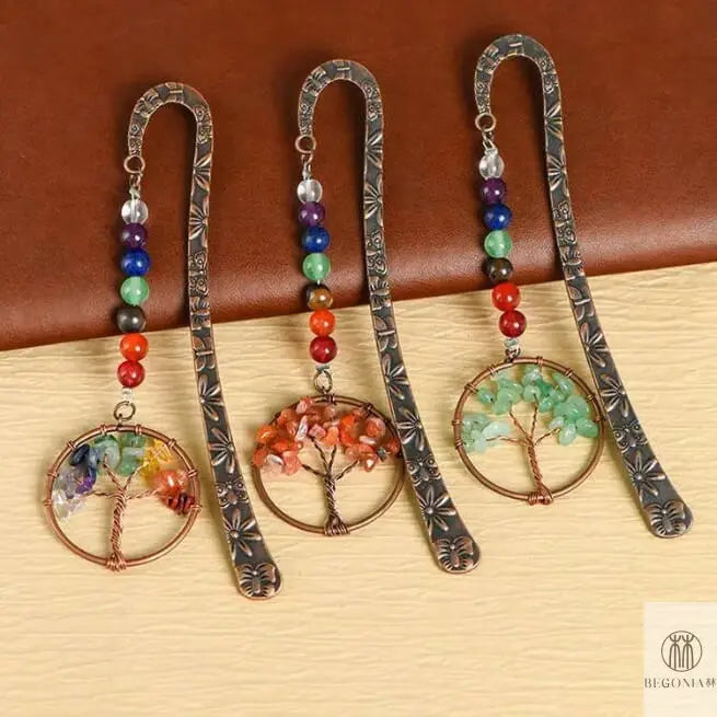 Crystal Tree of Life Bookmark · A Gentle Healing Companion