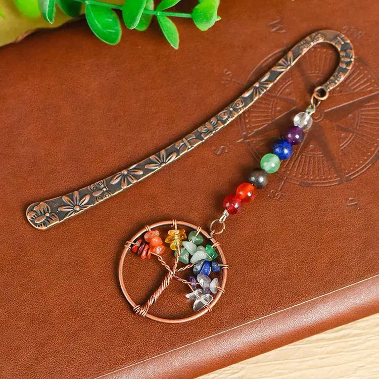 Crystal Tree of Life Bookmark · A Gentle Healing Companion - Begonia L