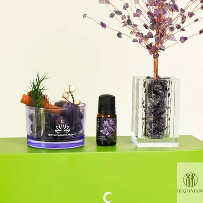Aromatherapy Crystal Tree Ritual Set - Begonia L