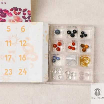 DIY Gemstone Beads - Mystery Box Bracelet Making Kit - Begonia L