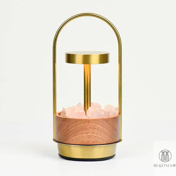 Crystal Lamp - Aromatherapy Glow Bedside Ritual Light - Begonia L