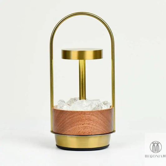 Crystal Lamp - Aromatherapy Glow Bedside Ritual Light - Begonia L