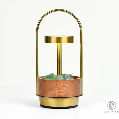 Crystal Lamp - Aromatherapy Glow Bedside Ritual Light - Begonia L