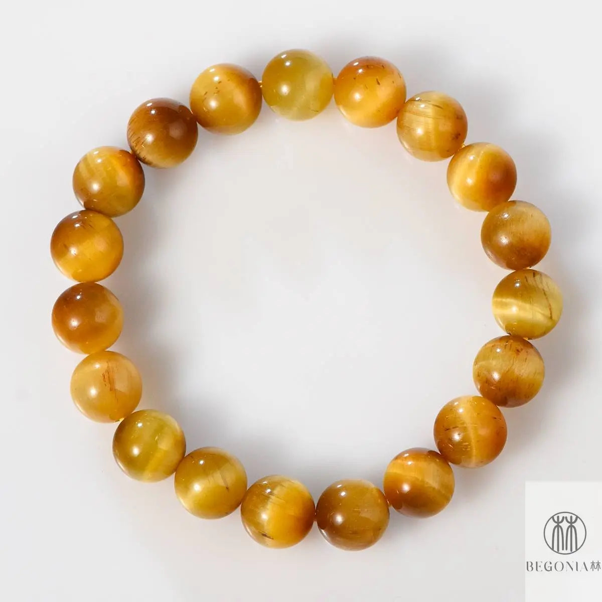 Golden Tiger's Eye Bracelet: Grounded Confidence for Everyday Power - Begonia L