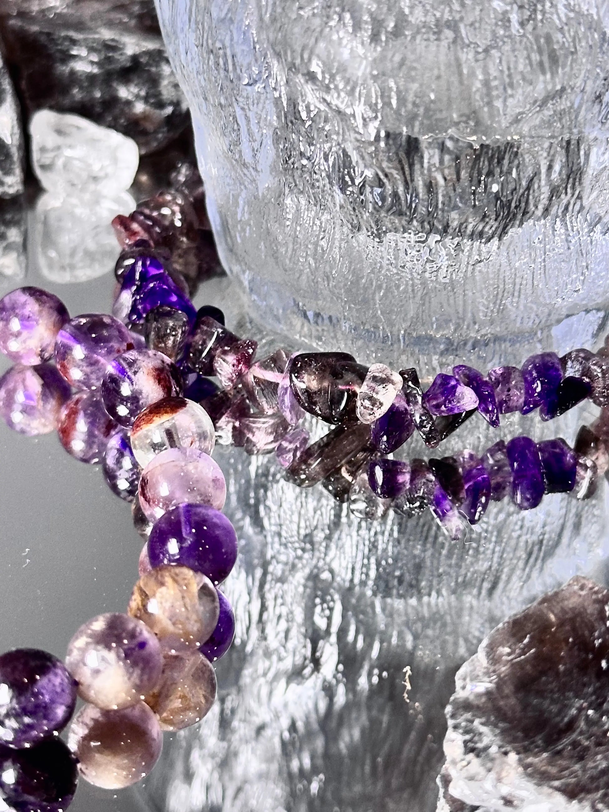 Amethyst Bracelet - Begonia L