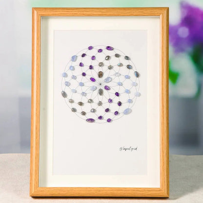 Healing Crystal Grid Frame 我的商店