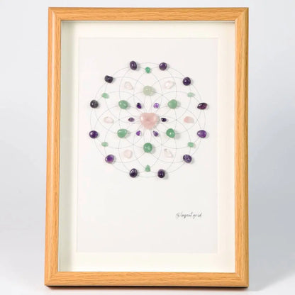 Healing Crystal Grid Frame 我的商店
