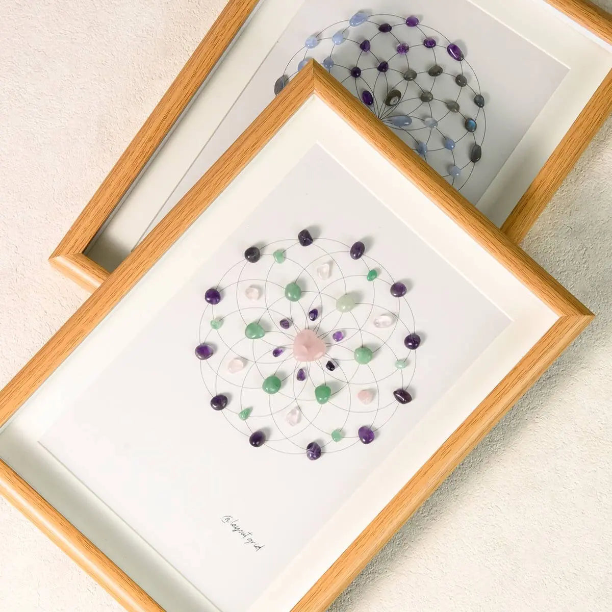 Healing Crystal Grid Frame 我的商店